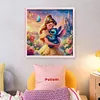 Princess Belle And Stitch - 11CT Stamped Cross Stitch - 40*40cm - Disney