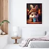 Diamond Painting-5D Full Round Drill Rabbit
