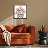 Walk With Love - 14CT/16CT Stamped Cross Stitch 17*19cm/6.69*7.48in(Brand)