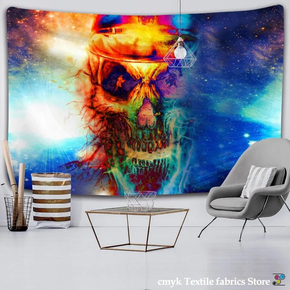 alien witchcraft Tapestry Hippie Carpet Room Trippy Tapestry Wall Hanging Witchcraft tapiz Dropship hippie deco wall hanging