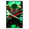 【Limited Stock Sale】One Piece Zoro-11CT Stamped Cross Stitch 40*65cm/15.75*25.59in(Big Size)