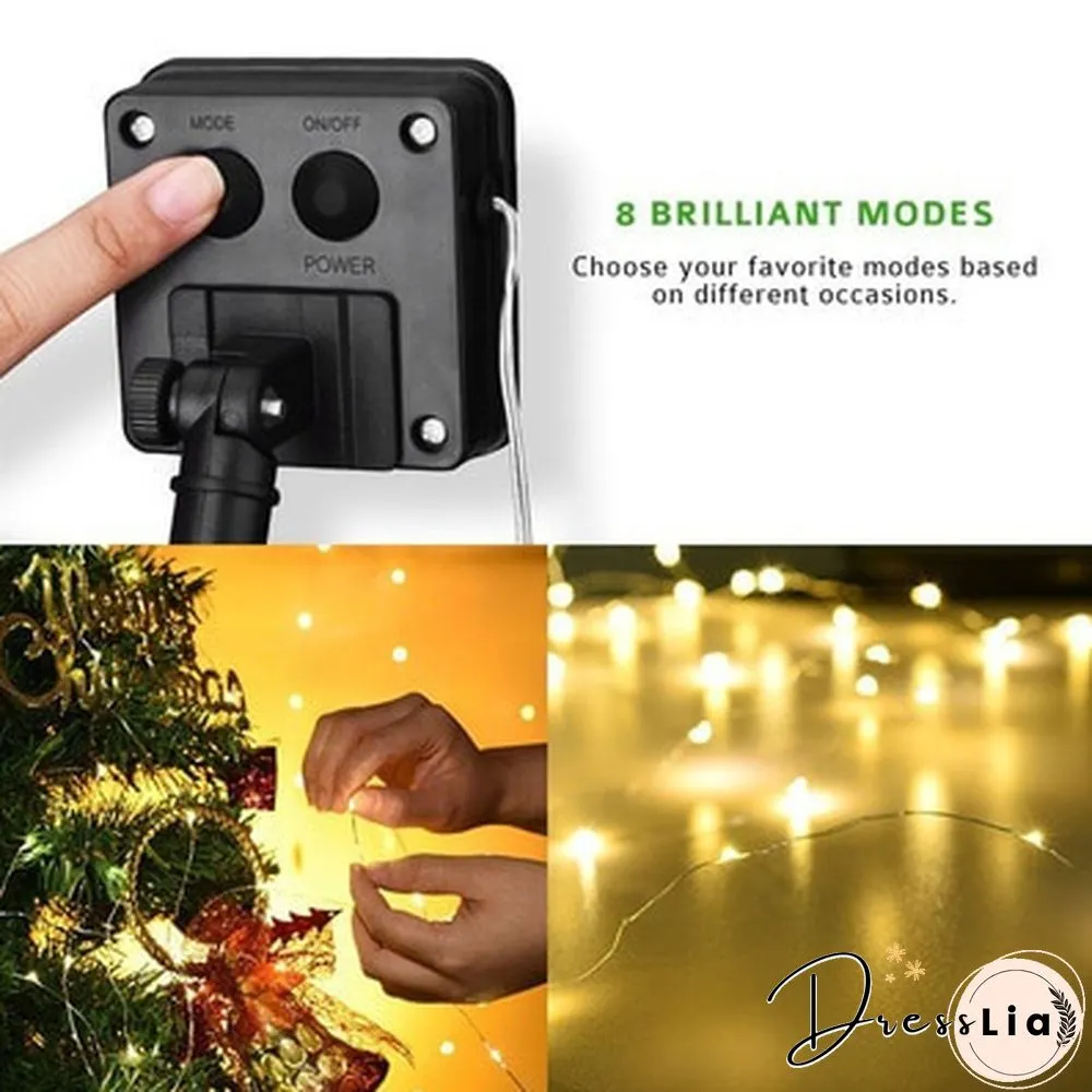 Solar String Fairy Lights 30M 300Led / 5M 50 Led Waterproof Outdoor Garland Solar Power Lamp Christmas For Garden Home Decoration