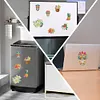 8Pcs Special Shape Hawaii Diamond Painting Fridge Stickers for Home Decor