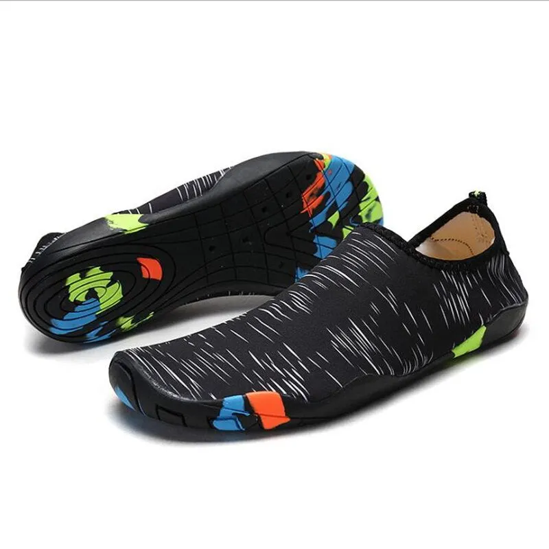 Men Water Aqua Shoes Women Five Toe Swimming Sneakers Barefoot Sandals Beach Hiking Shoes Unisex Breathable Quick Dry Footwear