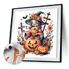 【Limited Stock Sale】Halloween Pumpkin Girl-Paint by Numbers Acrylic Painting 40*40CM