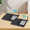 2Pcs Intercoms Wireless 2000m Long Range Room to Room Intercom System with Group Call & Monitor Function for House Business Office Elderly