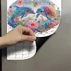 Dolphin Diamond Painting Magnetic Fridge Calendar To-do List Calendar Kit
