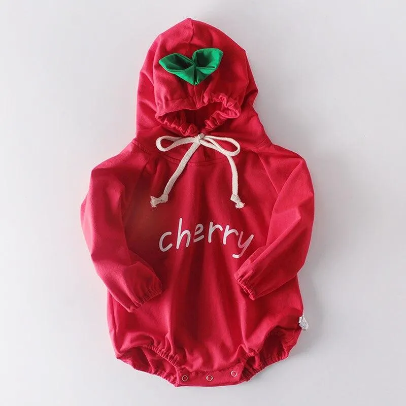 Autumn Winter Infant Baby Boys Girls Rompers Baby Clothes Bear Printing Long Sleeve Rompers Baby Boys Girls Thicken Rompers