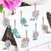 8pcs/set DIY Diamond Painting Special Shape Double Sided Diamond Art Ornaments Keychain Kit