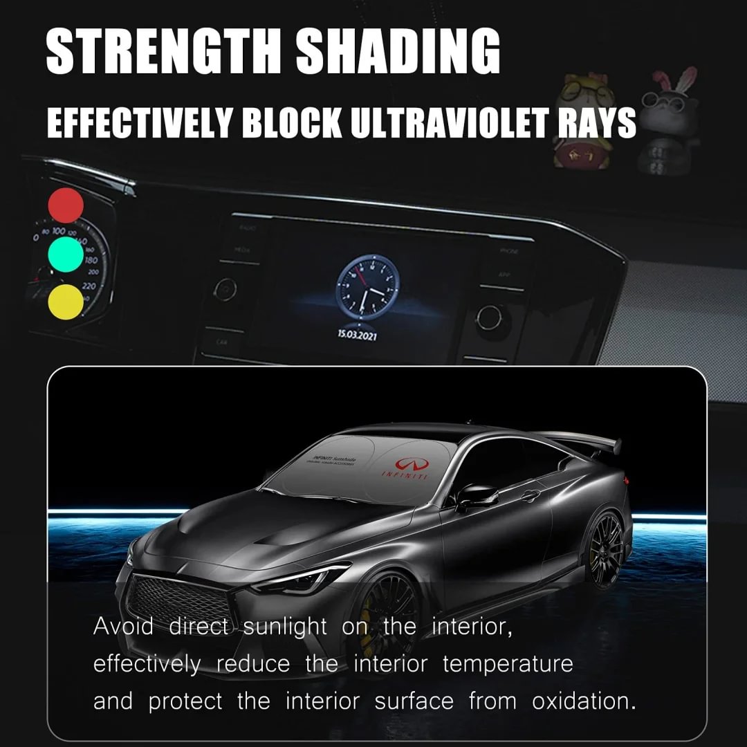 Privacy Car Sunshield Front Windshield Heat Shield