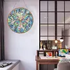 Diamond Painting Wooden Butterfly Hanging Clock Kit