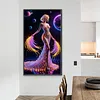 Diamond Painting-DIY Crystal Rhinestone Galaxy Gown Lady(40x70cm)
