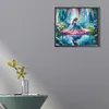 Girl - Round AB Drills Diamond Painting(55x50cm)