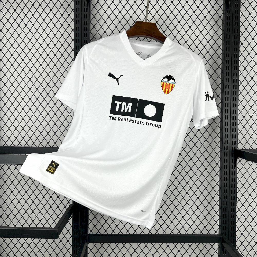 2025-2026 Valencia FC Home Football Shirt 1:1 Thai Quality Maxi Kit