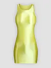 Men's vest shiny hip dress