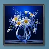 Luminous Flowers-Full Round Diamond Painting