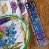 Acrylic Cross Stitch Row Line Board Cartoon Pattern Art Accessory (Starry Sky )