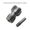 PVC Pipe Threader Kit With 1/2Inch 3/4 Inch 1 Inch Dies Pipe Threader Hand Tools