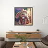 Diamond Painting-DIY Full Round Drill Rabbit