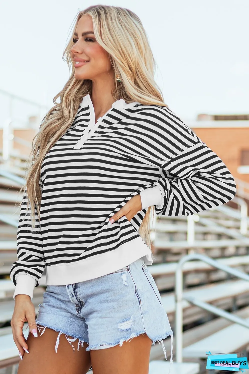 Crew Neck Oversized Sweatshirt