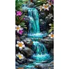 (US Local)Waterfall-11CT Stamped Cross Stitch Kit(40x70cm)