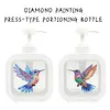A Set of Two Multifunctional Diamond Painting Reusable Liquid Bottles DIY Special Shaped Drill Craft Kits