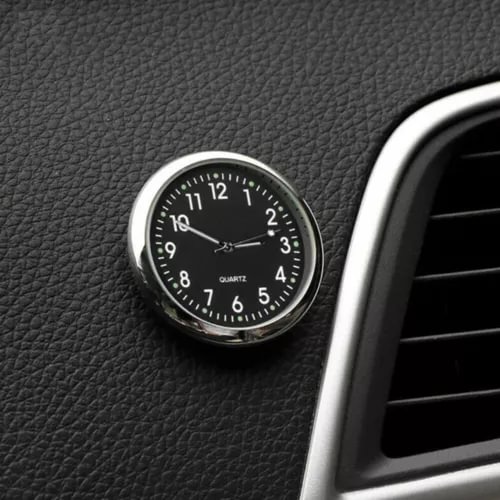 Dronehint Car Interior Accessories Luminous Stick-On Digital Watch Quartz Clock Car Parts (For: Acura) Parts