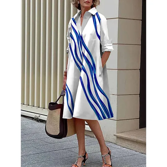 Midi Dress Summer Dress For Mature Lady Summer Dresses For Mature Ladies   Whisper Mint
