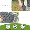 Inflatable Seat Cushion 3D Air Seat Cushion Camping Chair Pad for Outdoor Travel