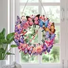 Diamond Painting Acrylic Butterfly Clock for Home Wall Decor