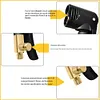 Bicycle Air Nozzle Brass Dual Head Adapter Converter Hose Adapter (Not Deflate)