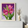 Tulips-11CT Stamped Cross Stitch 40*50cm/15.75*19.69in