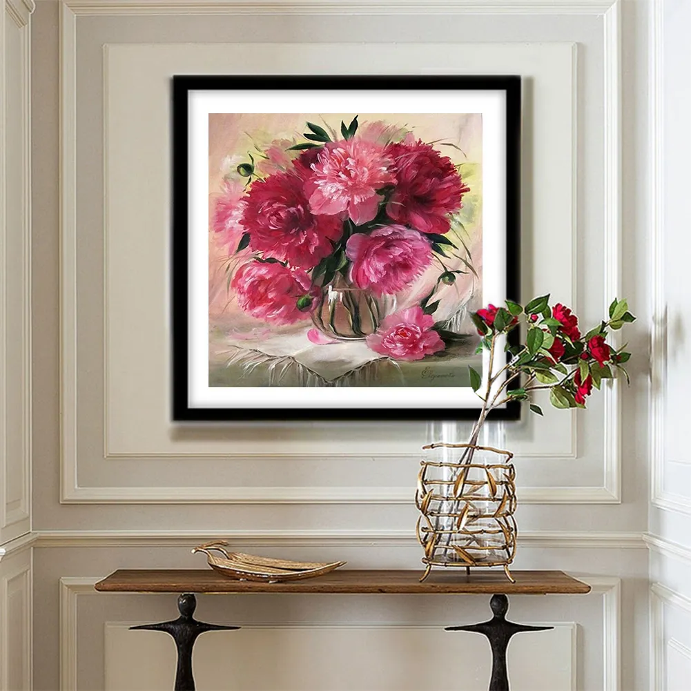 Diamond Painting - Full Round Drill - Flower(30*30cm)