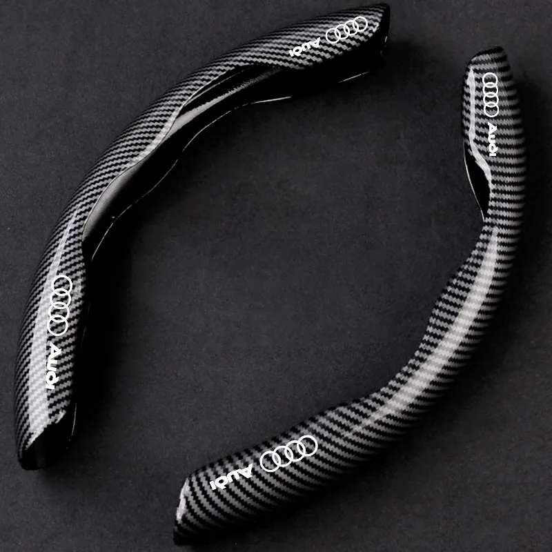 🔥HOT SALE🔥Car Carbon Fiber Steering Wheel Cover（2PCS）
