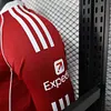 Joyfball 2025/2026 Player Version Long Sleeve Liverpool Home Football Shirt（The player version jersey is a bit tight, please pay attention to the size selection）