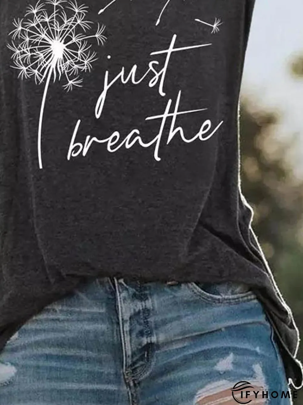 Loosen Dandelion Short Sleeve T-Shirt | IFYHOME