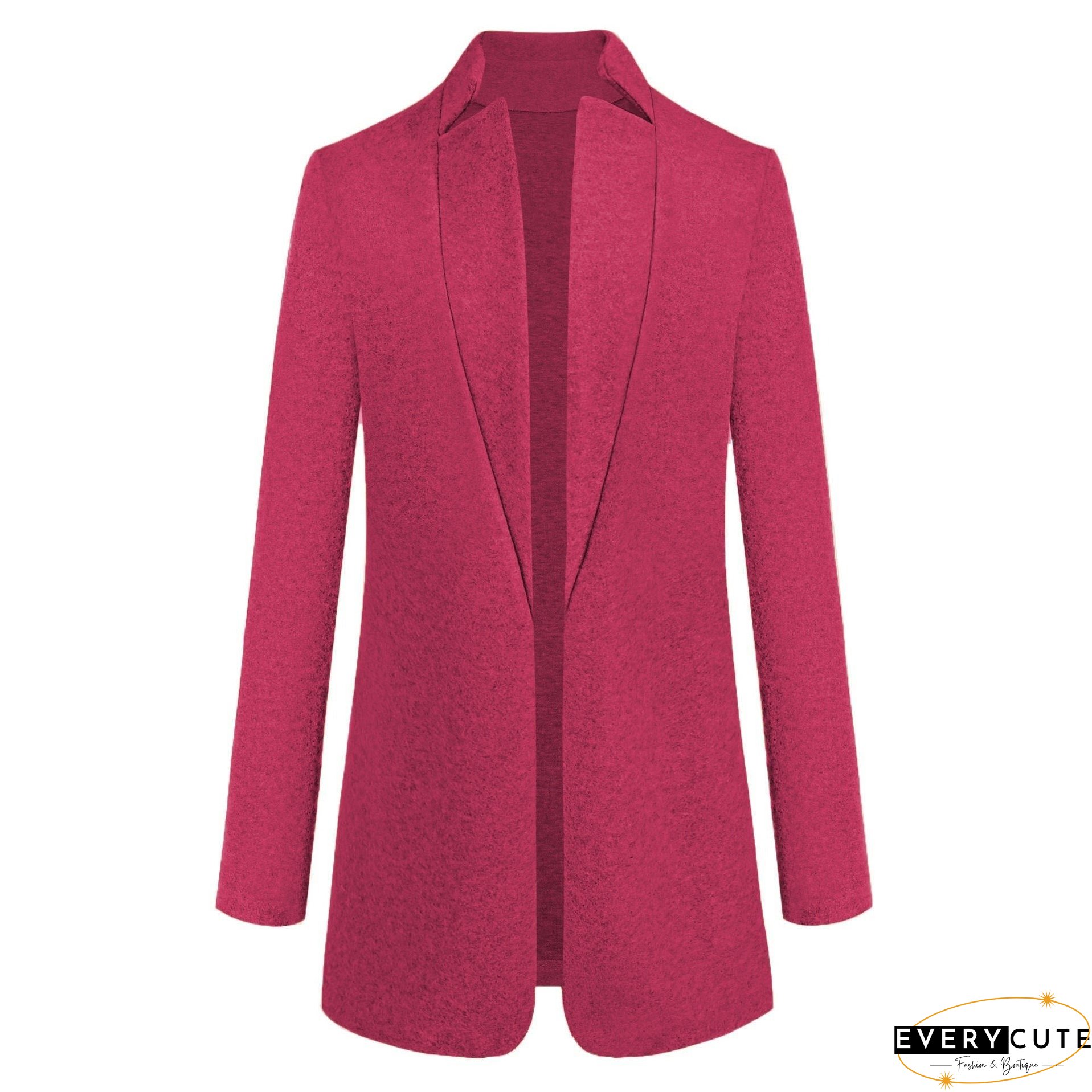Long Wool Coat for Women, Plus Size, Winter Warm