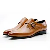 Mens Casual Dress Shoes With Side Buckle