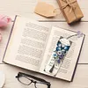 3Pcs DIY Butterfly Flower-Diamond Painting Bookmark