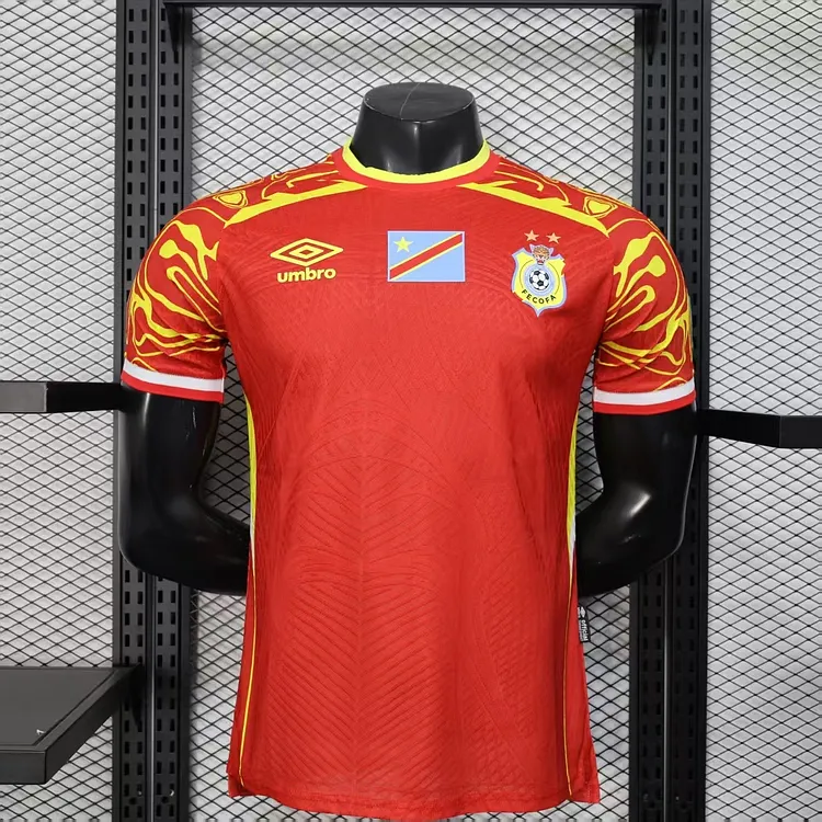 Player Version - DR Congo 2025 Africa Cup of Nations Third Jersey