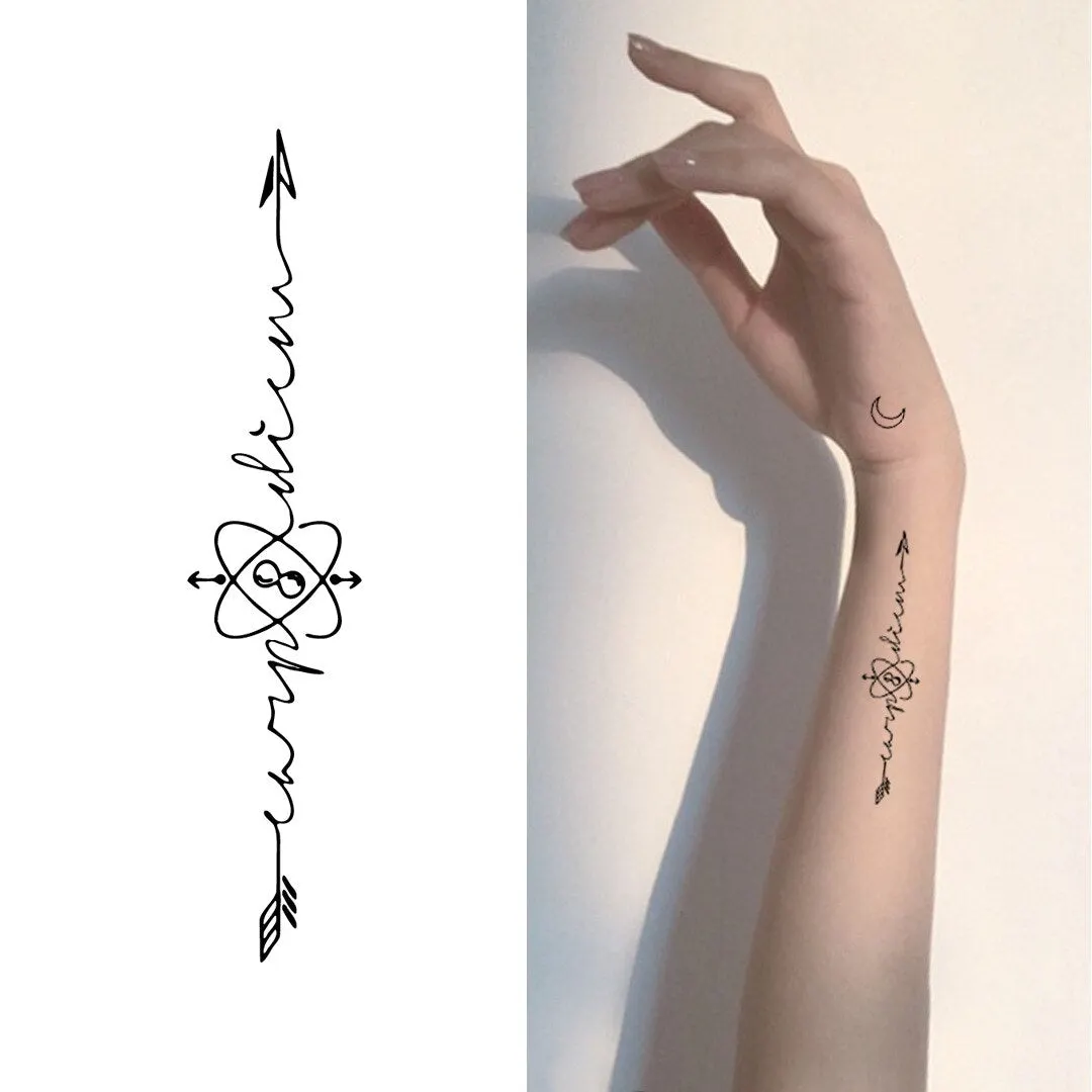 30pcs Feather Flower Waterproof Temporary Tattoos for Men Women Arm Neck Body Art Moon and Sun Fake Tattoos Flash Decals Tatoos