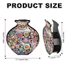 DIY Diamond Painting Crafts Double-sided Rhinestone Vase for Flower Arrangement
