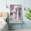 （2-Pack）Beautiful Street-Full Round Diamond Painting 30*40CM
