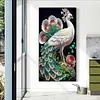 >SALE<5D DIY Full Square Drill Diamond Painting Peacock Kit Home Decoration (NF0424)
