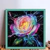 Rose-11CT Stamped Cross Stitch 40*40cm/15.75*15.75in