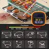 Digital Meat Kitchen Thermometer Waterproof Touch Screen Meat Temperature Probe