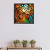 Butterfly-Paint by Numbers Acrylic Painting 40*40CM