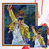Freddie Mercury - 11CT Counted Cross Stitch - 40*50cm
