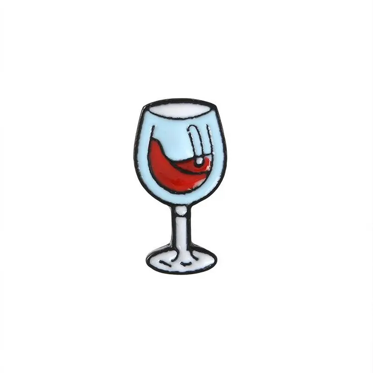 Red Wine Glass Pins