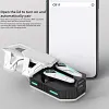 Alien Mecha 5.4 Bluetooth Headset Luminous Low Latency In-ear Wireless Headset Gaming Headset Neck Hanging Fashion